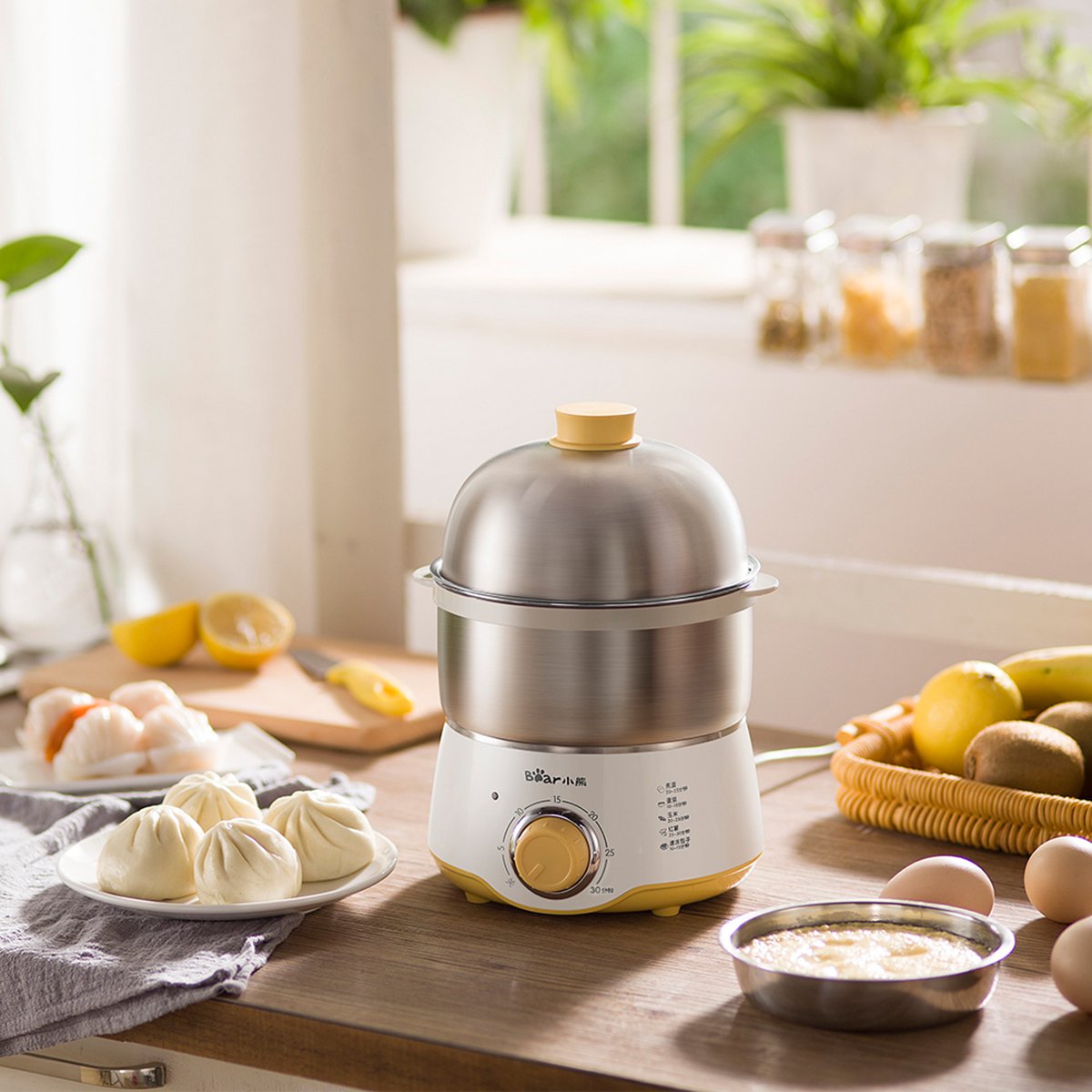 Hastings Home Multi-Function Electric Egg Cooker