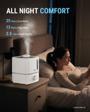 Bear 3L Cool Mist Humidifier JSQ-B25W7 for Bedroom, Quiet Air Humidifier & Diffuser for Home, Auto Shut-Off