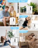 Bear 3L Cool Mist Humidifier JSQ-B25W7 for Bedroom, Quiet Air Humidifier & Diffuser for Home, Auto Shut-Off