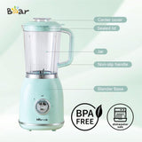 Bear Portable Personal Countertop Blender LLJ-P08J5  for Shakes and Smoothies, 300W/800ML