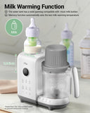 Bear 2025 Baby Food Maker SJJ-M03P1 , 2-Layer Steamer & Blender with Bottle Warmer, Sterilizer & Auto-Clean, BPA-Free