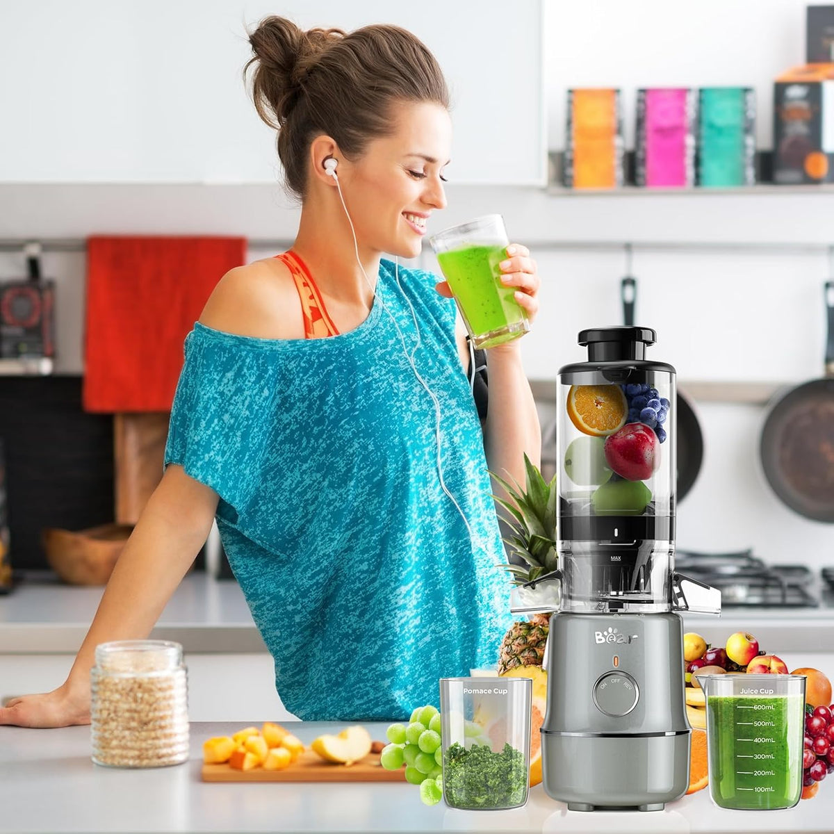 juicerページ Compact Centrifugal Juicer – Dash