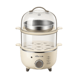 Bear 2022 Rapid Egg Cooker ZDQ-B14R1 with Timer 14 Eggs Capacity Auto Shut Off