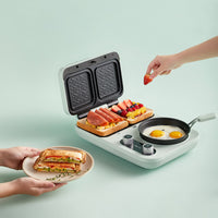 Bear 3in1 Breakfast Station DSL-A13F1, Toaster+Grill+Pot