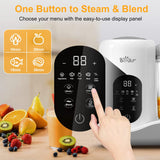 Bear Baby Food Maker | One Step Baby Food Steamer and Blender SJJ-R03B5