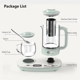 Bear YSH-C06N1 Health Kettle with Cup Warmer, Infuser, Pre-set, Temperature Control, 300ml & 600ml