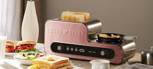 Bear 3in1 Breakfast Station DSL-A13F1, Toaster+Grill+Pot –  LittleBearElectriconline