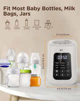 Bear Baby Bottle Warmer NNQ-H05M1 for Breastmilk & Formula, Water Bath Heat, Auto Shut-Off
