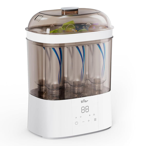 Baby Bottle Sterilizer & Dryer, 2-Layer Electric Steam All-in-One with HEPA Filter XDG-B05V1