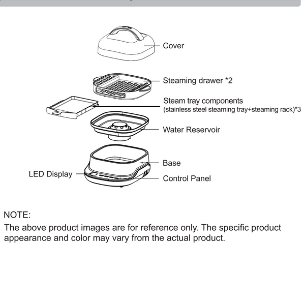 Original Parts for the Bear Rice Roll steamer CFJ-A30Q3