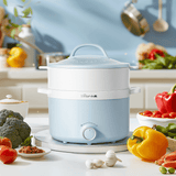 Electric Multipurpose Mini Hot Pot and Steamer Pot 1.7L DRG-E17D2