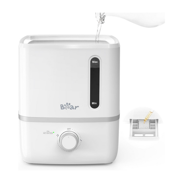 Bear 3L Cool Mist Humidifier JSQ-B25W7 for Bedroom, Quiet Air Humidifier & Diffuser for Home, Auto Shut-Off
