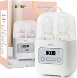 Fast Baby Bottle Warmer, Smart Temp Control, 24H Keep Warm, Sterilizer & Food Heater NNQ-E03P8