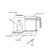 Original Parts of Bear Baby Food Maker SJJ-R03B5