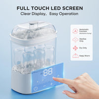 Baby Bottle Sterilizer & Dryer, 2-Layer Electric Steam All-in-One with HEPA Filter XDG-B05V1