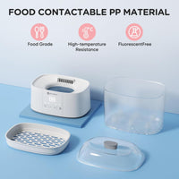 Baby Bottle Sterilizer & Dryer, 2-Layer Electric Steam All-in-One with HEPA Filter XDG-B05V1