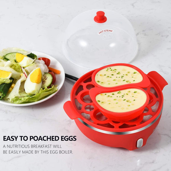 Egg Cooker,14 Capacity Large Egg Cooker for Hard Boiled Egg,Rapid Electric Hard  Boiled Egg