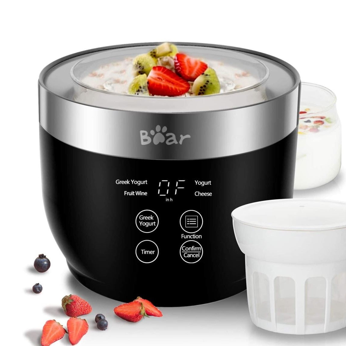 Bear Brand 4in1 Yogurt Maker Machine SNJ-C10T1BK – LittleBearElectric Online