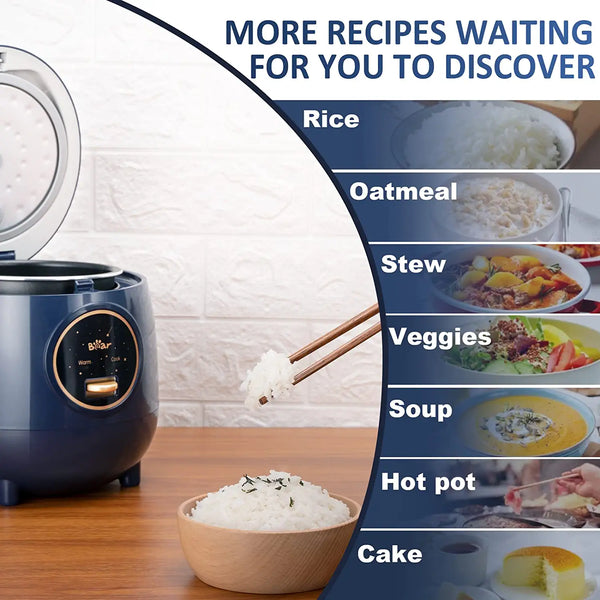 Rice Cooker Small Soup Maker Mini Portable Electric Boiling Pot