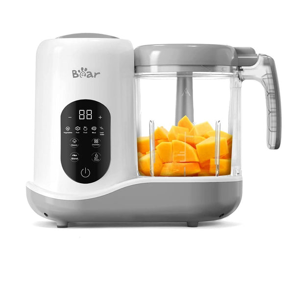 Bear Baby Food Maker One Step Baby Food Steamer and Blender SJJR03B