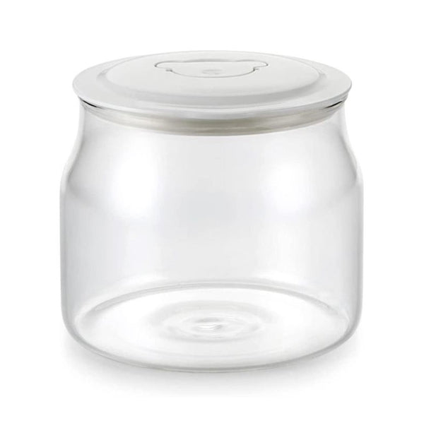 Encheng 7 oz Clear Glass Jars With Lids,Glass Yogurt Container With  Lids(PE),Replacement Glass Pudding Jars Yogurt Jars,Glass Container With  Twine n
